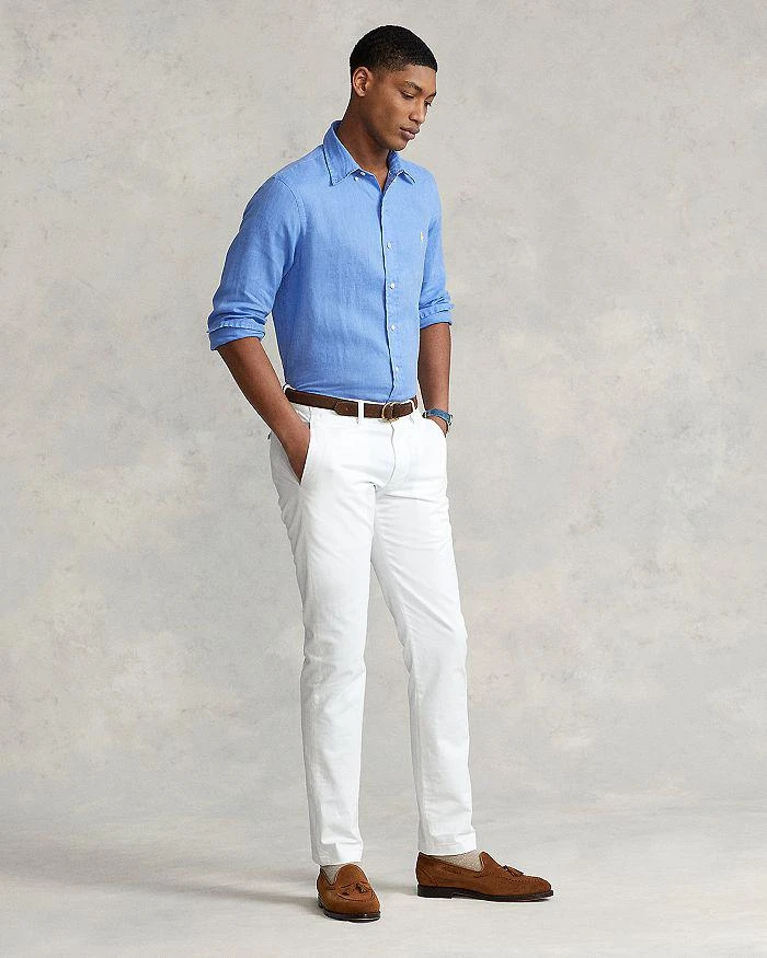 商品Ralph Lauren|Classic Fit Linen Button Down Shirt,价格¥621,第2张图片详细描述