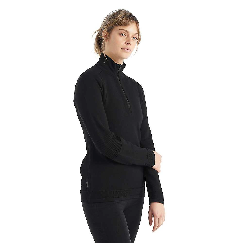 商品Icebreaker|Women's ZoneKnit LS Half Zip Top,价格¥966,第1张图片