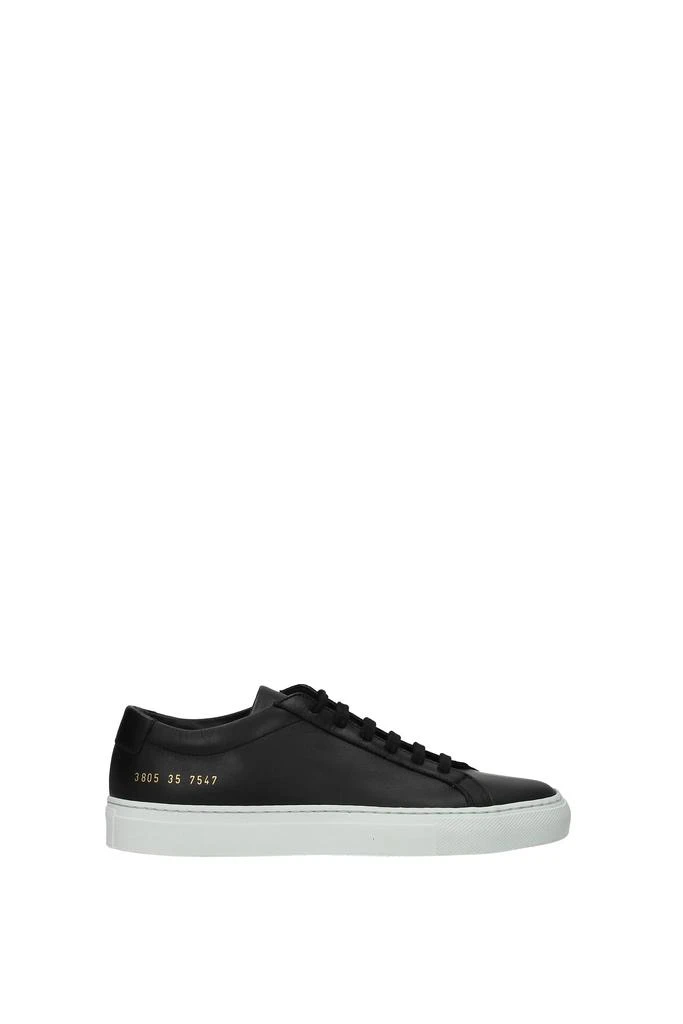 商品Common Projects|Sneakers Leather Black White,价格¥1319,第1张图片