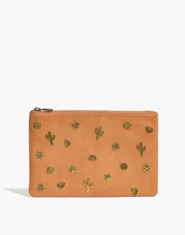 商品Madewell|The Leather Pouch Clutch: Southwestern Rivet Edition,价格¥354,第1张图片