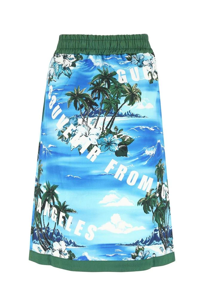 商品Gucci|Printed cotton skirt,价格¥13125,第1张图片