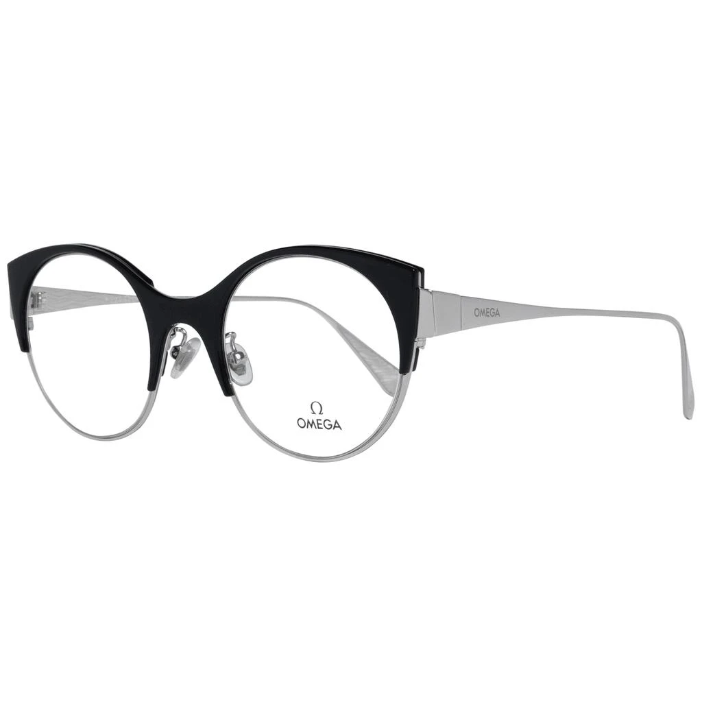 商品Omega|Omega Black Women Optical Frames,价格¥1571,第1张图片