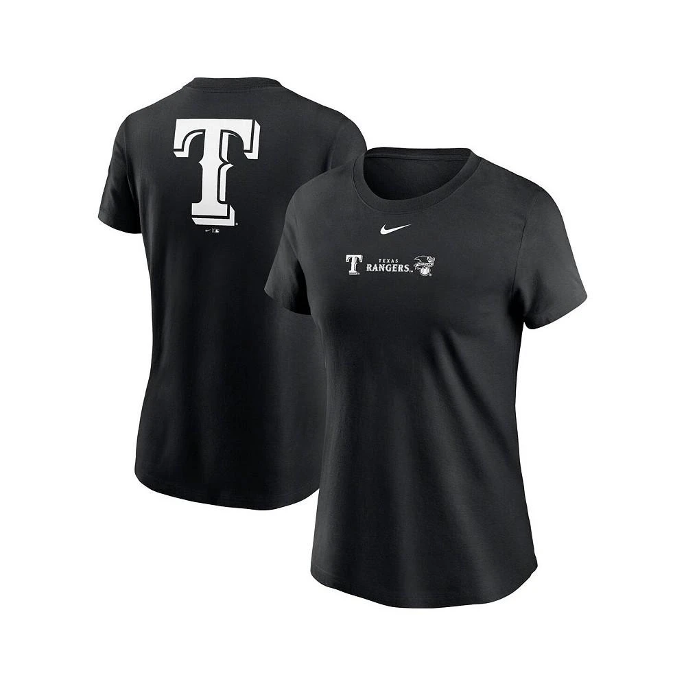 商品NIKE|Women's Black Texas Rangers Over Shoulder T-shirt,价格¥224,第1张图片