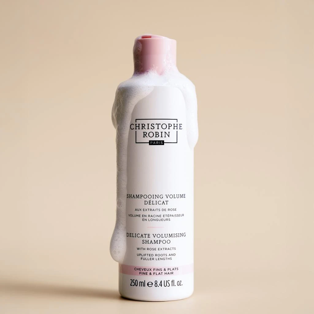 商品Christophe Robin|Christophe Robin Delicate Volumising Shampoo with Rose Extracts 250ml,价格¥314,第5张图片详细描述