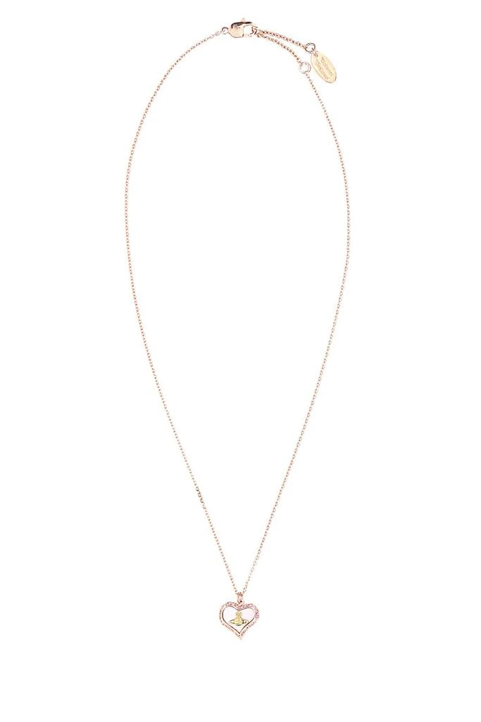 商品Vivienne Westwood|Pink metal Petra necklace Pink Vivienne Westwood Donna,价格¥1327,第1张图片