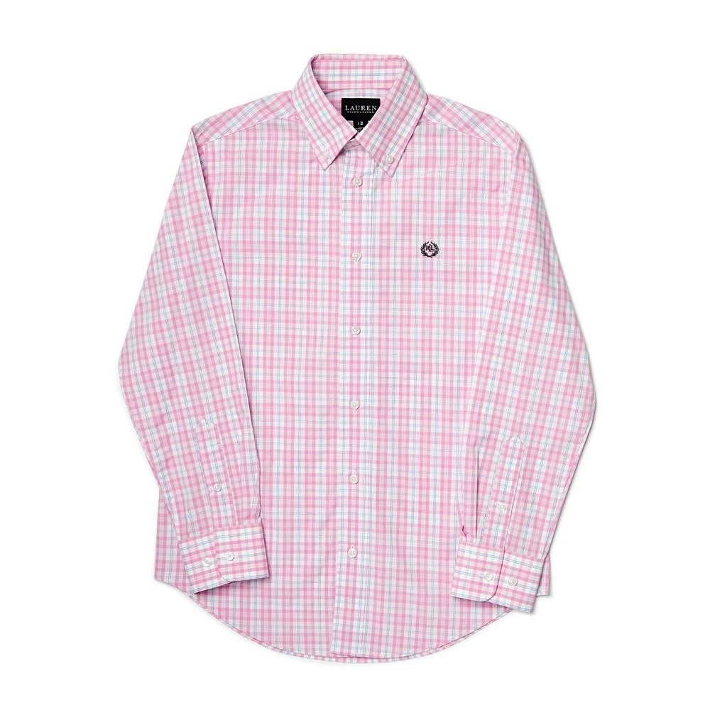 商品Ralph Lauren|Big Boys Classic Fit Dress Shirts,价格¥105,第1张图片