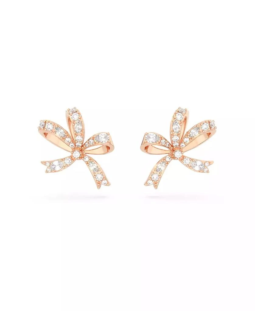 商品Swarovski|Crystal Bow Small Volta Stud Earrings,价格¥1106,第1张图片