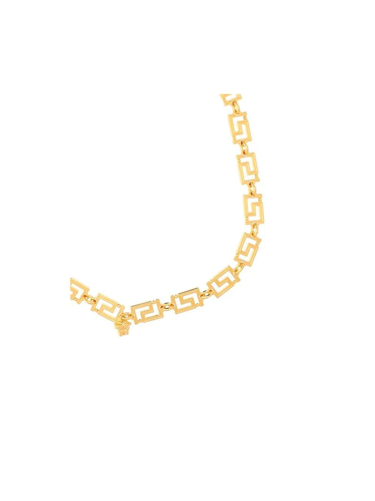 商品Versace|Versace Medusa Head Motif Chained Necklace,价格¥3106,第3张图片详细描述