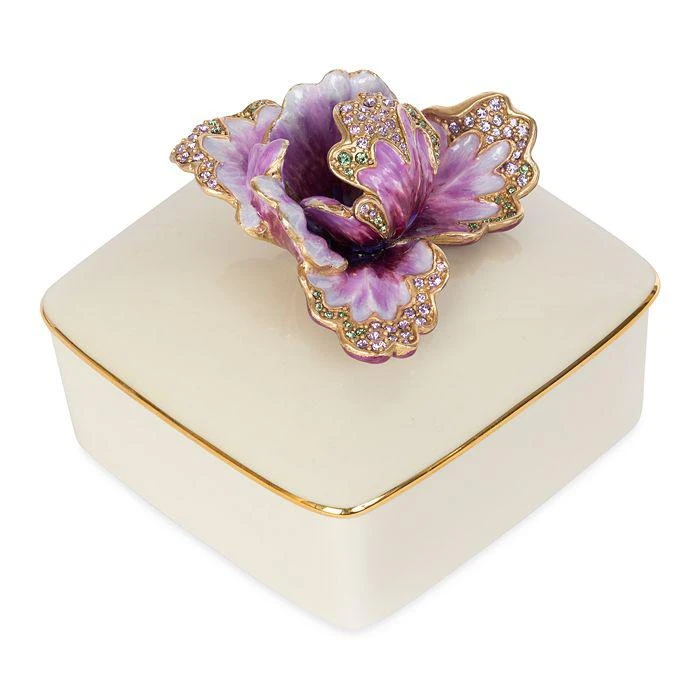 商品Jay Strongwater|Bailey Tulip Porcelain Box,价格¥2953,第2张图片详细描述