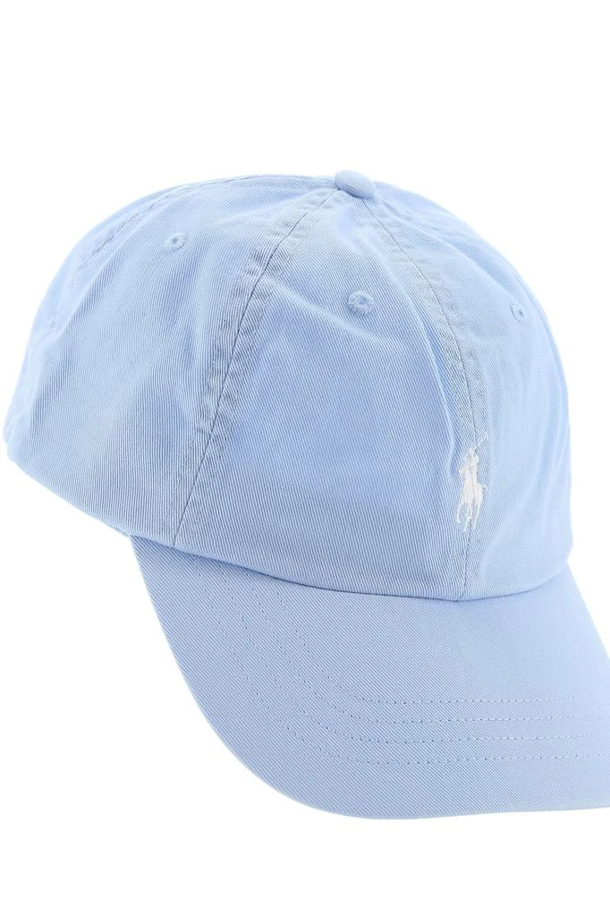 商品Ralph Lauren|Light-blue cotton baseball cap,价格¥369,第3张图片详细描述