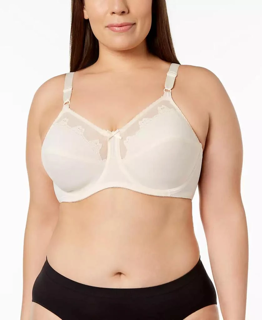 商品Bali|Flower Bali 2-Ply Full Coverage Underwire Bra 180,价格¥327,第3张图片详细描述