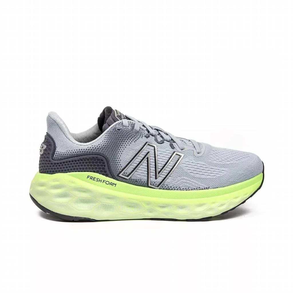 商品New Balance|Men's Fresh Foam X More V3 Running Shoes In Light Slate / Vibrant Spring,价格¥1199,第1张图片