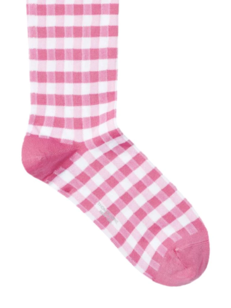 商品Thom Browne|THOM BROWNE FUN-MIX GINGHAM MID-CALF SOCKS,价格¥1452,第2张图片详细描述