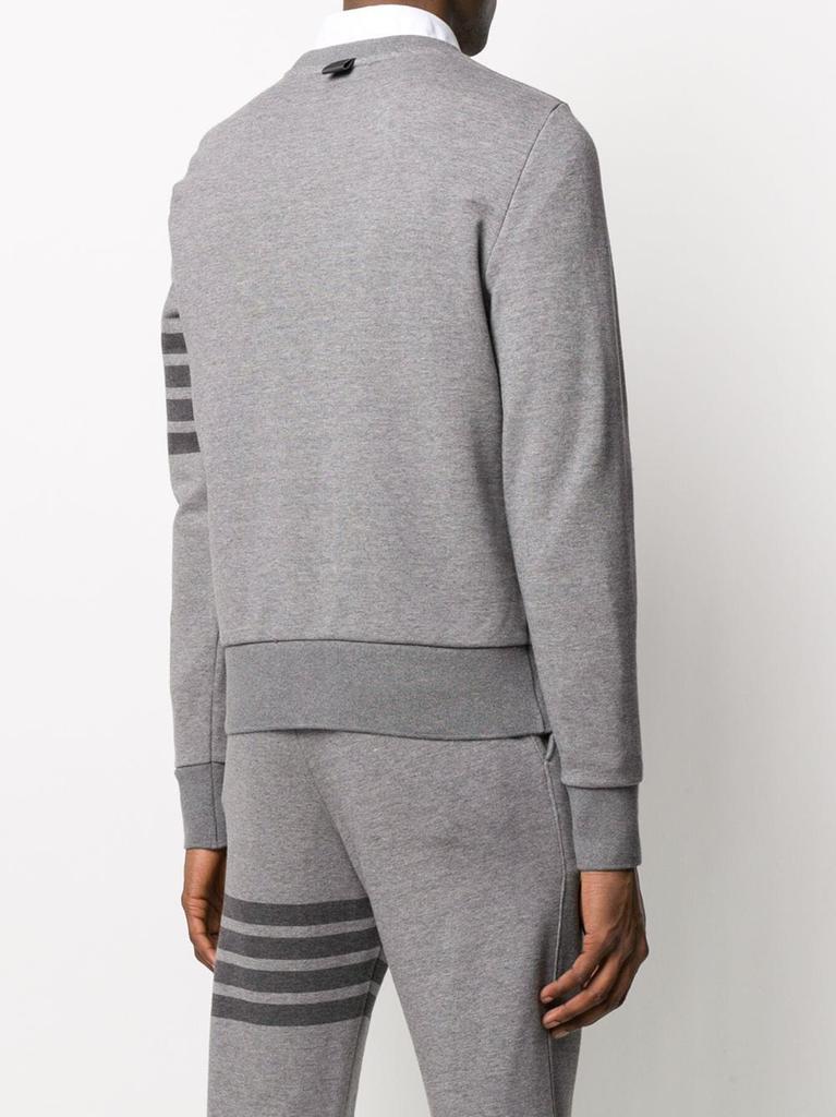 商品Thom Browne|THOM BROWNE crew neck cotton sweatshirt,价格¥3192,第6张图片详细描述