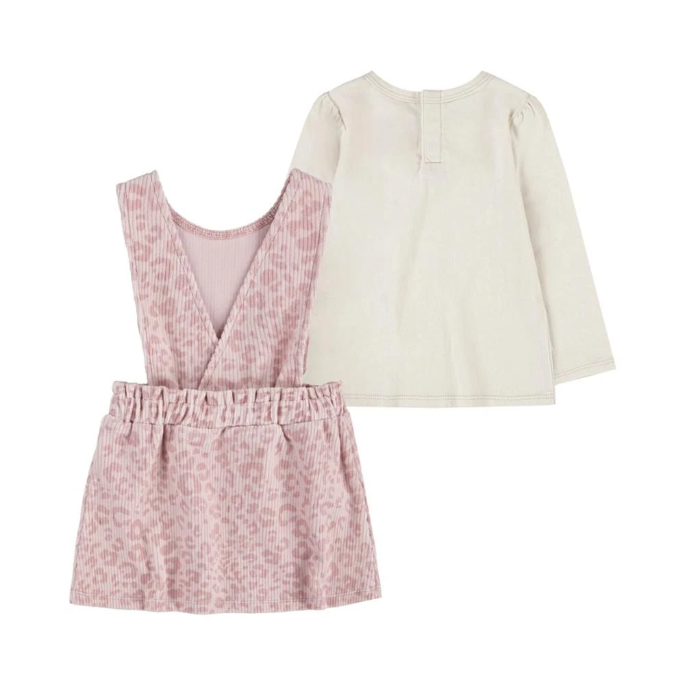 商品Levi's|Baby Girls Scrunchie Waist Skirtall and T-shirt, 2 Piece Set,价格¥206,第2张图片详细描述