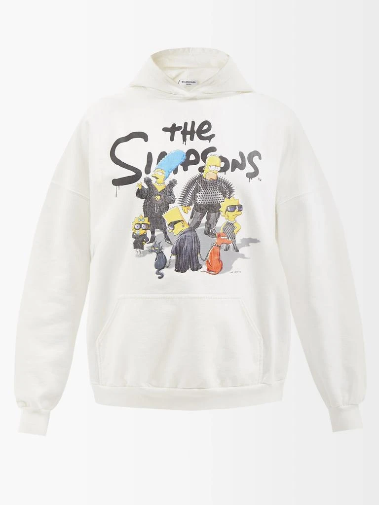 商品Balenciaga|The Simpsons cotton-jersey hoodie,价格¥7975,第1张图片