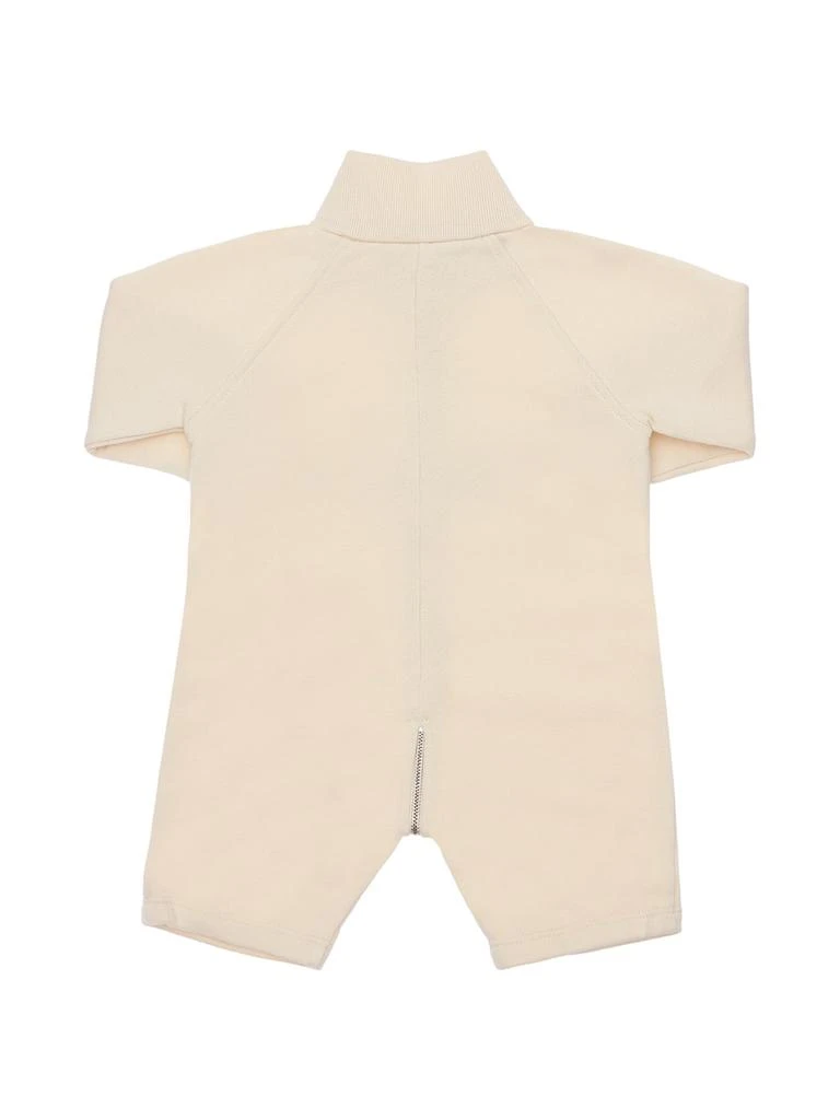 商品Gucci|Web Detail Cotton Sweatshirt Romper,价格¥2535,第2张图片详细描述