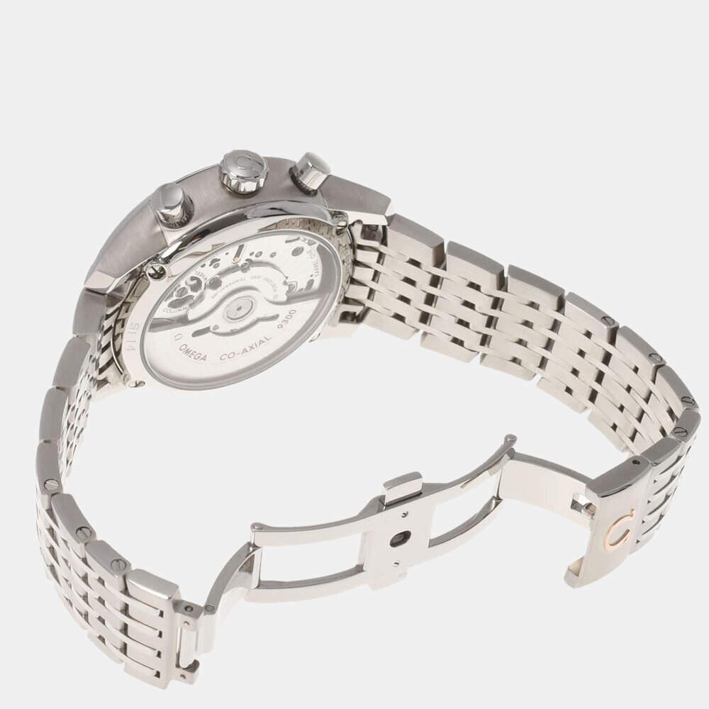 Omega Black Stainless Steel De Ville 431.10.42 Automatic Men's Wristwatch 42 mm商品第4张图片规格展示