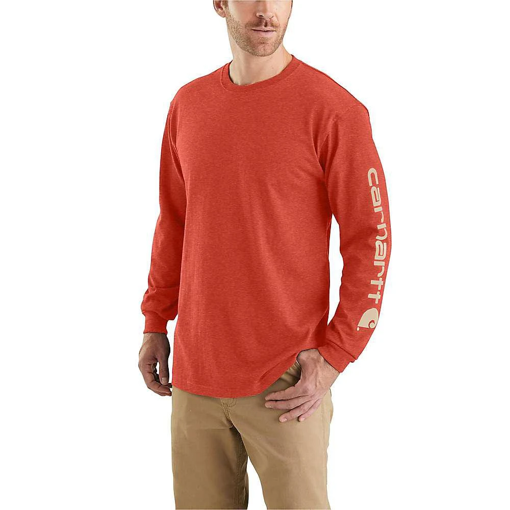 商品Carhartt|Men's Signature Sleeve Long Sleeve T-Shirt,价格¥158,第2张图片详细描述