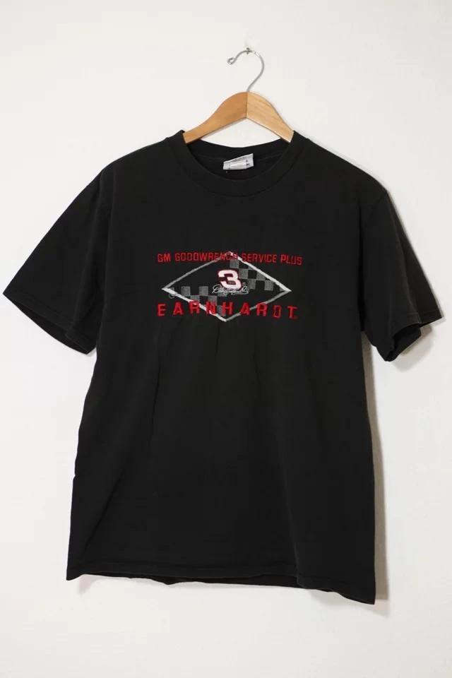 商品Urban Outfitters|Vintage Dale Earnhardt Embroidered Racing T Shirt Made in USA,价格¥614,第1张图片