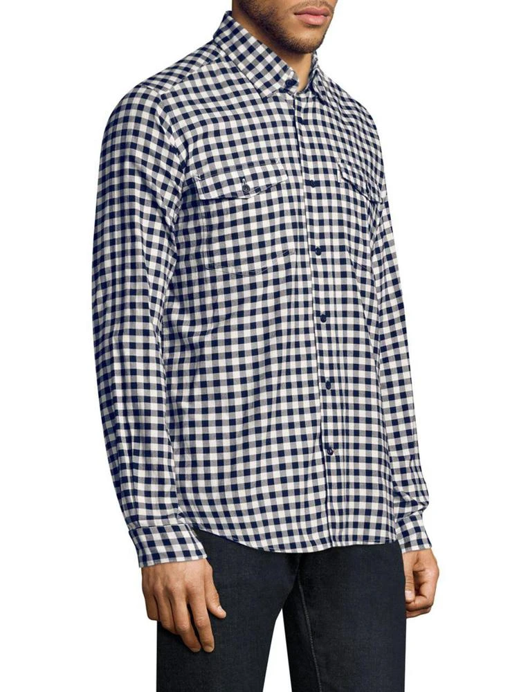 商品Barbour|Hillswick Gingham Regular-Fit Cotton Button-Down Shirt,价格¥884,第3张图片详细描述