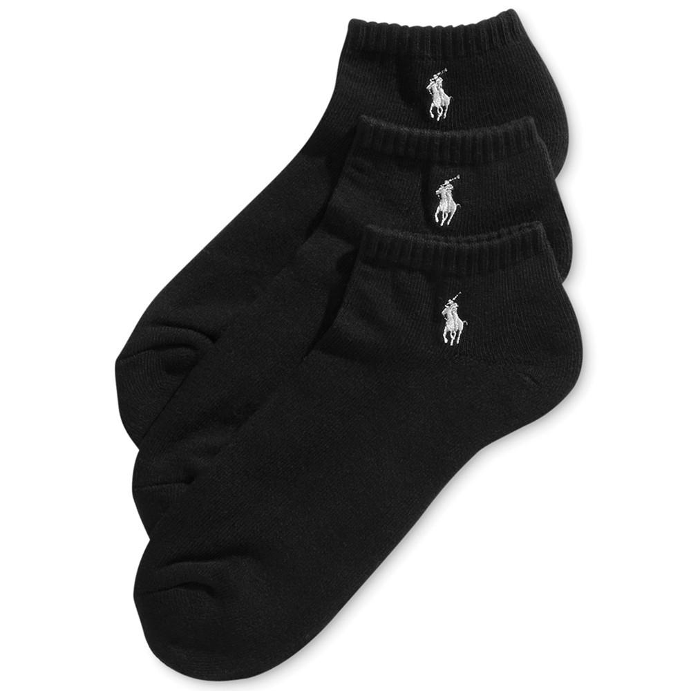 Ralph Lauren Men's Socks, Athletic No-Show 3 Pack商品第1张图片规格展示