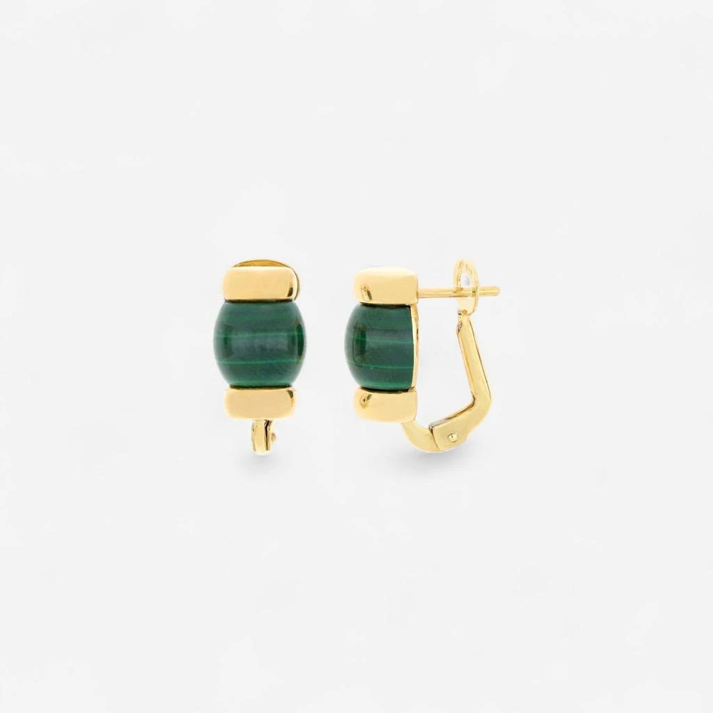 商品Tavanti|Tavanti Le Carrousel 18K Yellow Gold Malachite Earrings JS-75-1197-MA-Y-60,价格¥19484,第1张图片