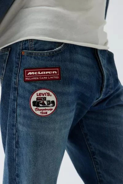 商品Levi's|男式 McLaren Racing联名 Sport 501 原创修身牛仔裤,价格¥611,第4张图片详细描述