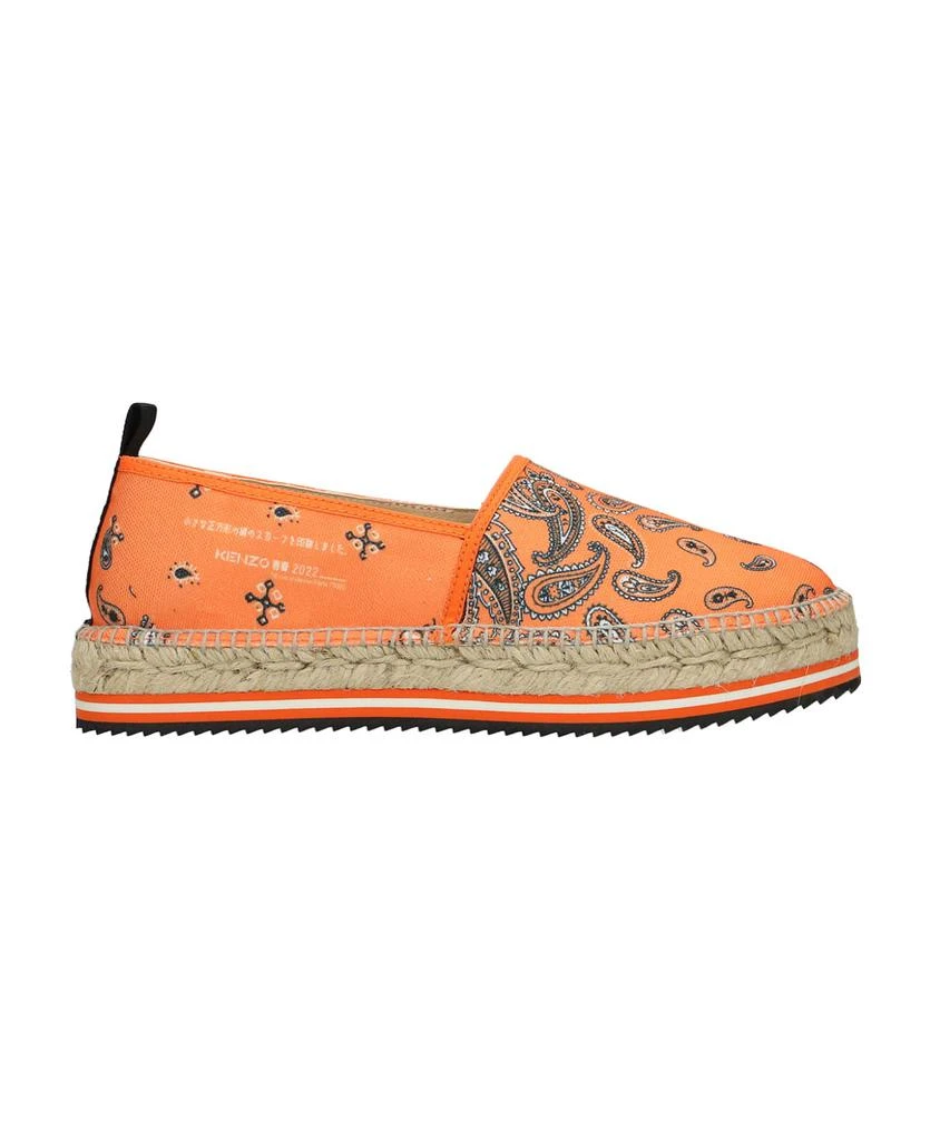 商品Kenzo|Espadrilles In Orange Cotton,价格¥1349,第1张图片