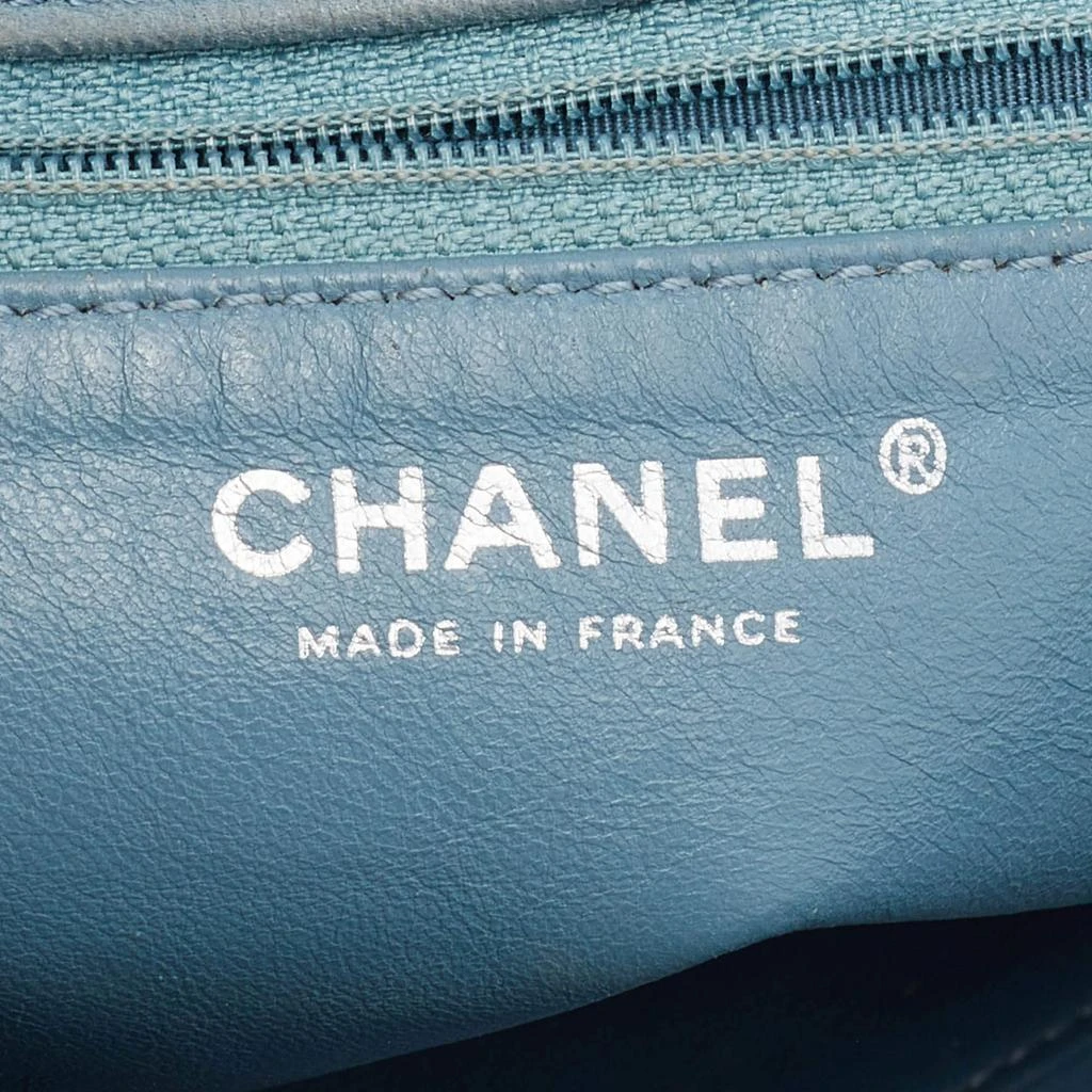 Chanel Light Blue Leather Sensual CC Accordion Flap Bag 商品