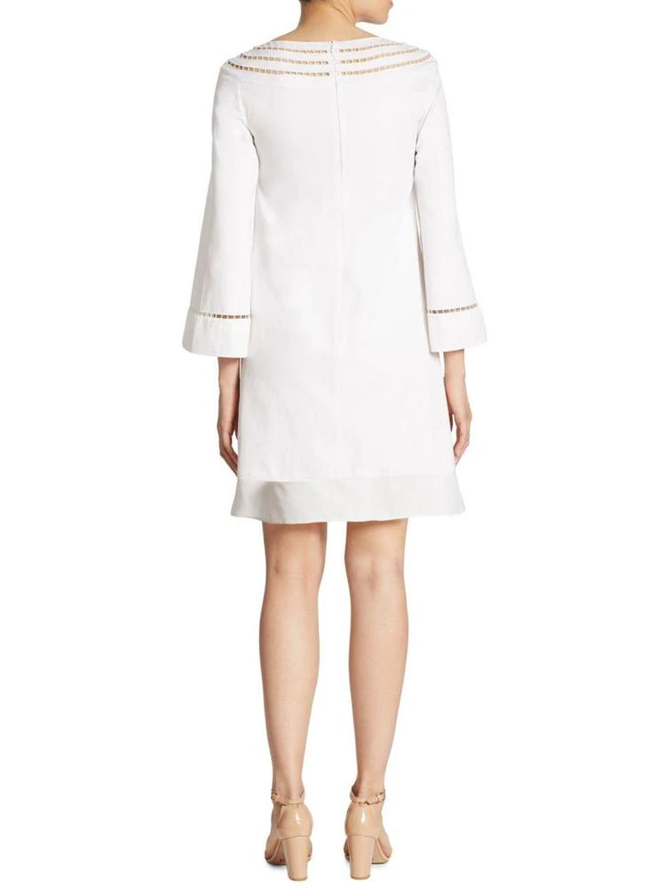 商品Ralph Lauren|Felicia Wide-Sleeve Ladder-Stitch Dress,价格¥4446,第2张图片详细描述