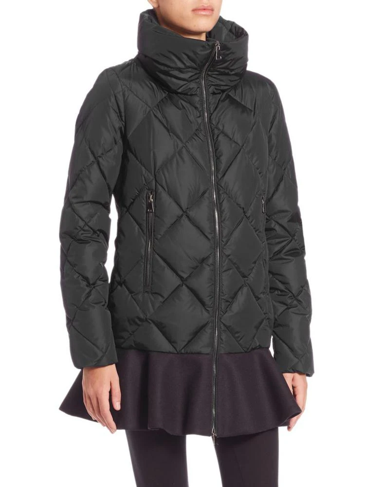 商品Moncler|Vouglans Peplum Hem Parka,价格¥9180,第1张图片