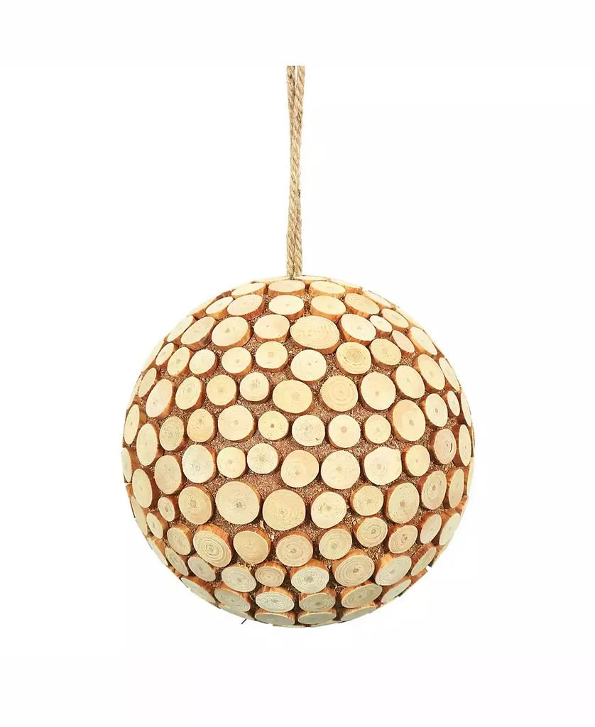 商品Vickerman|8" Pine Chip Ball Ornament.,价格¥150,第1张图片