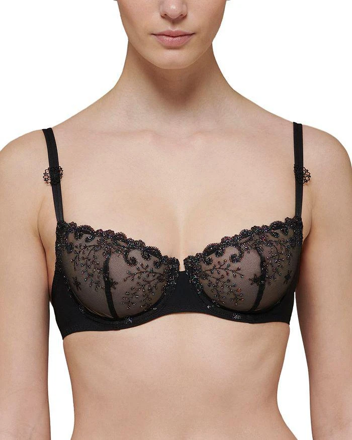 商品Simone Perele|Simone Pérèle Délice Demi Cup Unlined Underwire Bra,价格¥663,第1张图片