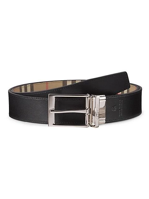 商品Burberry|Louis Leather Belt,价格¥3526,第1张图片