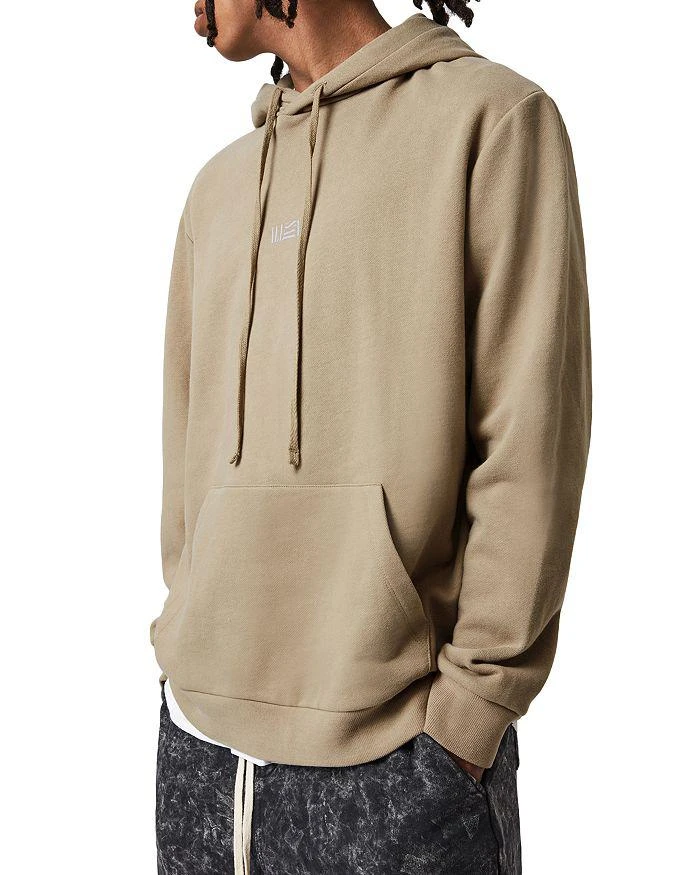 商品ALL SAINTS|Opposition Cotton Logo Print Relaxed Fit Hoodie  ,价格¥1015,第3张图片详细描述