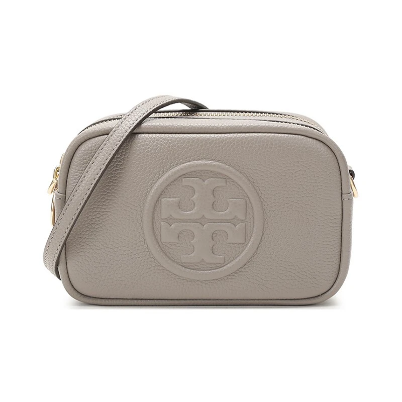 托里·伯奇TORY BURCH 奢侈品TB女包PERRY系列黑色皮质单肩斜挎包手拿包纯色多色礼物送女友（约18*11*7cm） 55691-001 商品