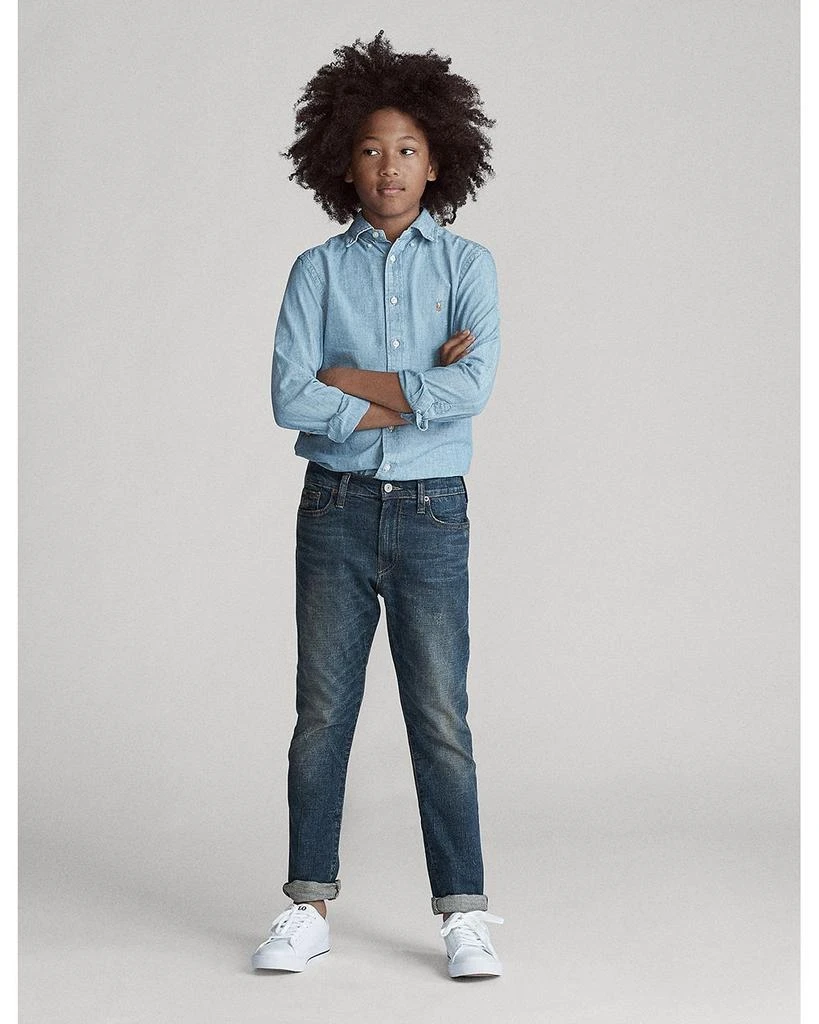 Boys' Chambray Button Down Dress Shirt - Big Kid 男童衬衣 商品