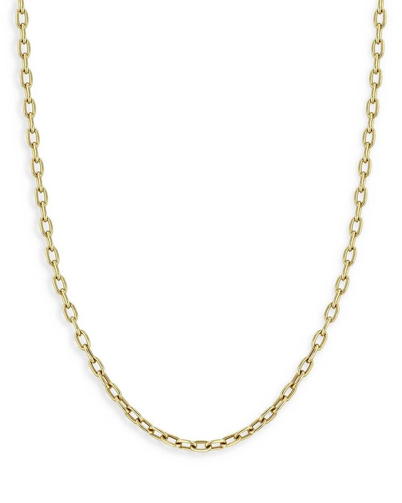 商品Zoe Chicco|Zoe Chicco 14K Yellow Gold Chain Necklace, 20",价格¥4301,第1张图片