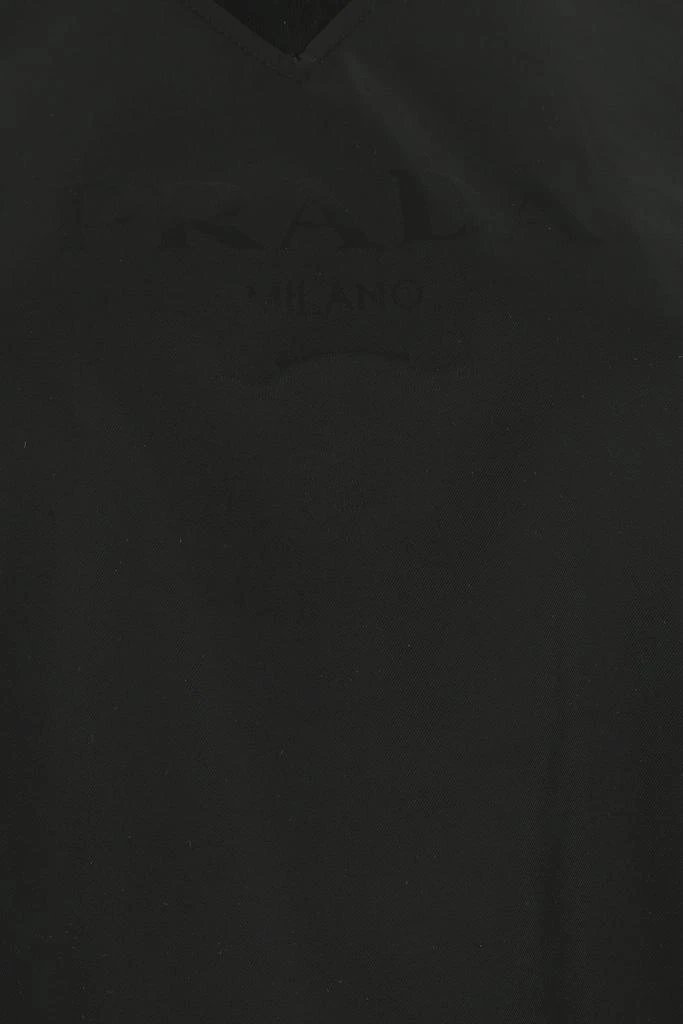 商品Prada|Black nylon and cotton blend sweatshirt,价格¥10754,第2张图片详细描述