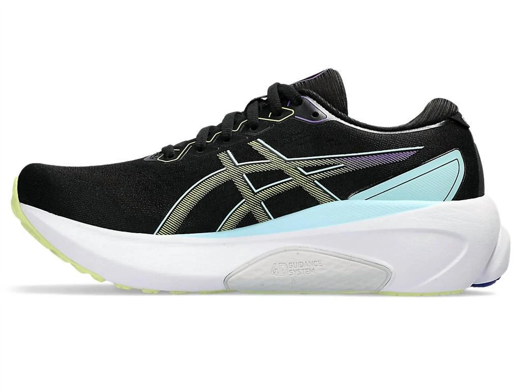 商品Asics|Women's Gel-Kayano 30 Running Shoes In Black/glow,价格¥1036,第3张图片详细描述