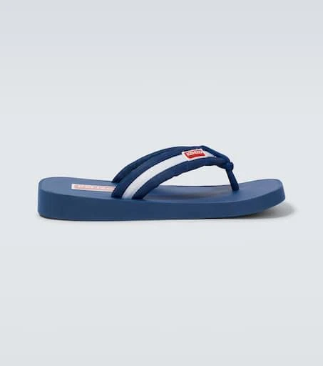 商品Kenzo|Logo striped thong sandals,价格¥1126,第1张图片