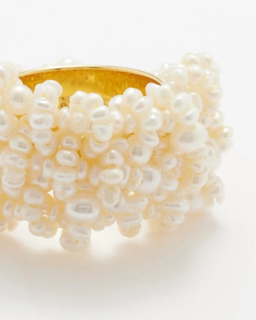 商品Completedworks|Cover pearl cluster & 18kt gold-vermeil ring,价格¥1730,第5张图片详细描述