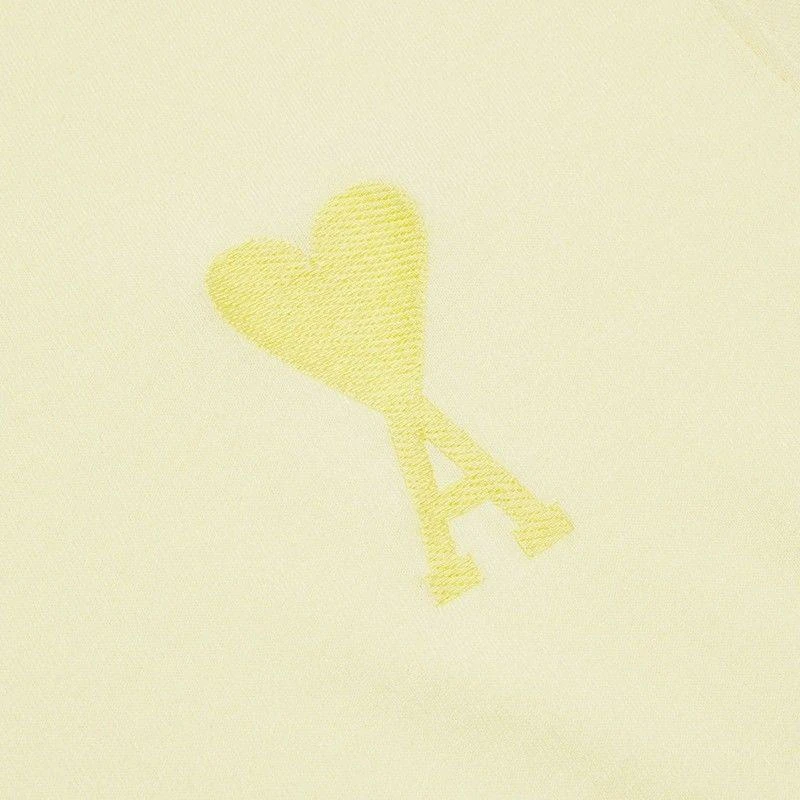 商品AMI|欧洲直邮AMI PARIS Ami De Coeur系列 男女同款多色纯棉宽松大T恤,价格¥2210,第2张图片详细描述