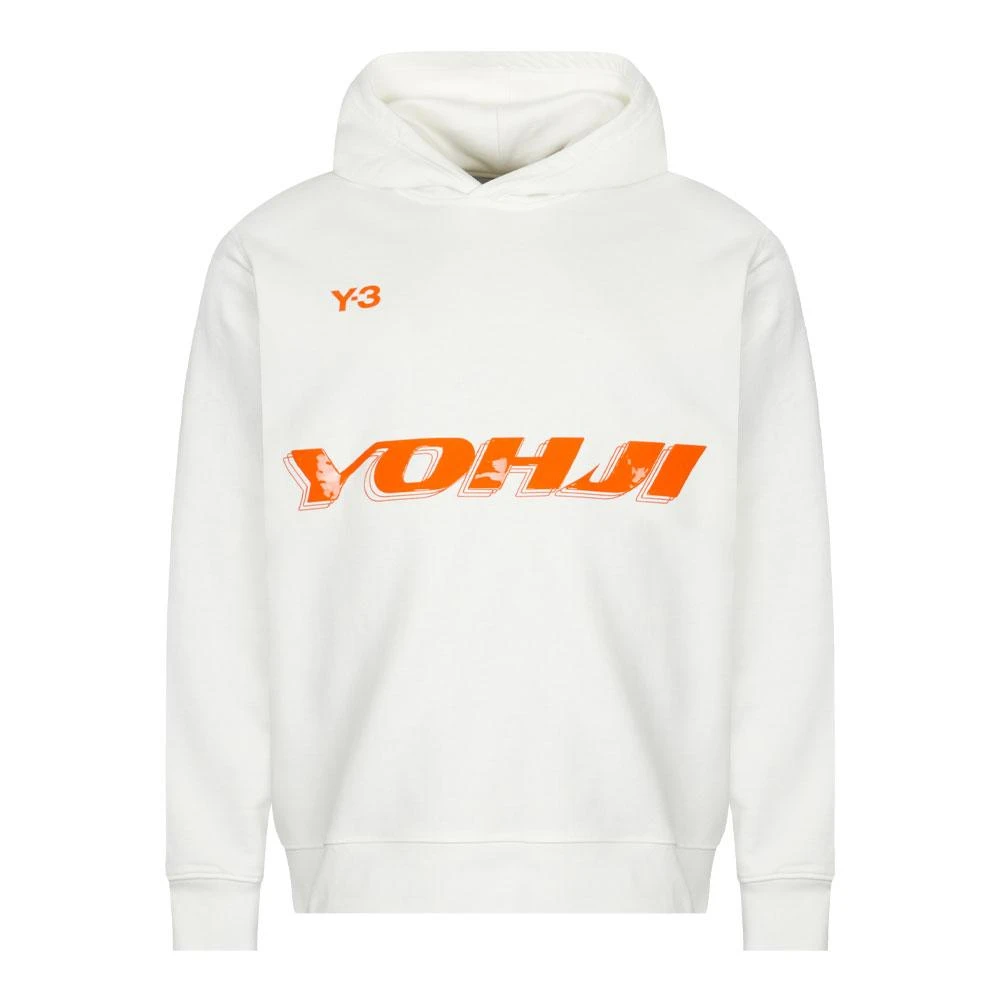 商品Y-3|Y3 Football Logo Hoodie - White,价格¥1023,第1张图片