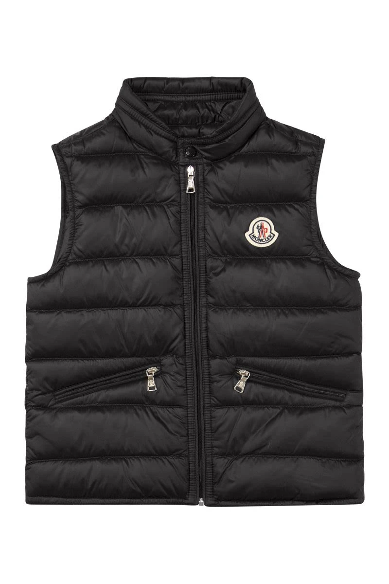 商品【商品预售7天】 Moncler|Moncler 男童马甲 I19541A0010053334999 黑色,价格¥1236,第1张图片