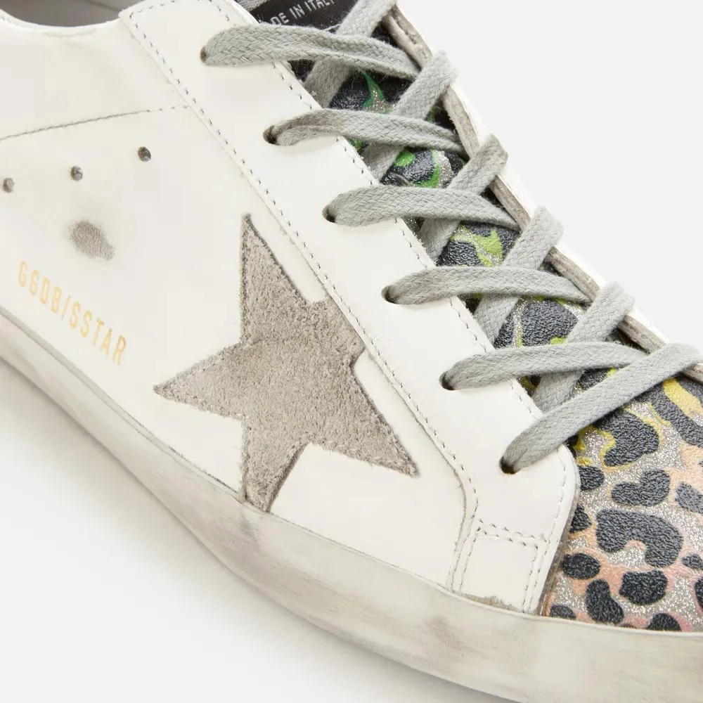 商品Golden Goose|Golden Goose Women's Superstar Leather Trainers,价格¥3657,第4张图片详细描述