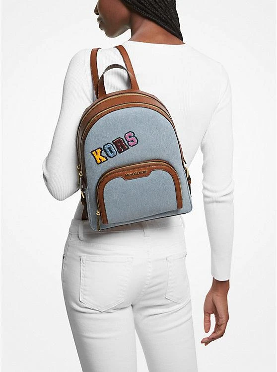 商品Michael Kors|Jaycee Medium Embellished Denim Backpack,价格¥891,第4张图片详细描述