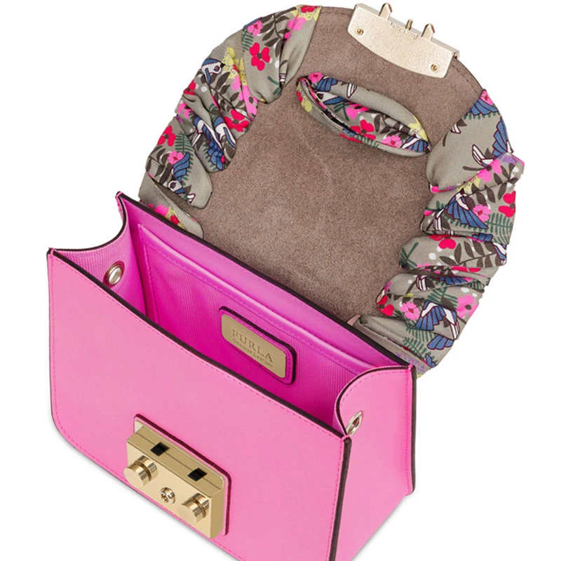 FURLA  芙拉 女士粉色单肩斜挎包 942070 商品