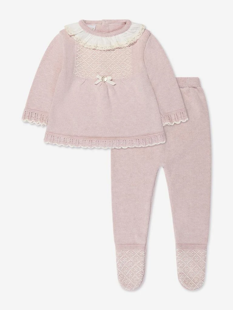 商品Paz Rodriguez|Baby Girls Outfit Set in Pink,价格¥783,第1张图片